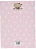 Pusheen The Cat Pink Polka Dot Journal Notebook and Puffy Stickers Set