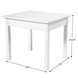 Melissa & Doug Wooden Table & 4 Chairs  Pastel