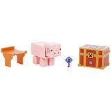 Minecraft Dungeons |Piggybank Tirelire |3.25-in Collectible Battle Figure GNC29
