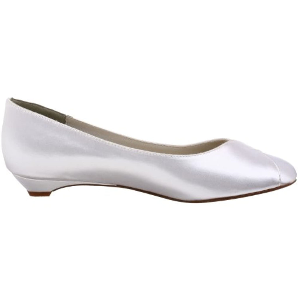 Touch Ups Women's Shirley Pump,White,8.5 XW