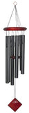 Woodstock Chimes DCK27 The Original Guaranteed Musically Tuned Pluto Chime, Black