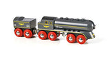 BRIO World - 33697 Speedy Bullet Train | 2 Piece Train Toy for Kids Ages 3 and Up,Red