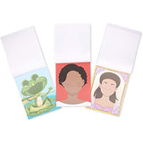 Melissa & Doug Make-a-Face Sticker Pads Set: Fashion Faces, Sparkling Princesses, Crazy Animals