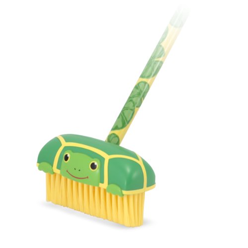 Melissa & Doug Sunny Patch Tootle Turtle Push Broom