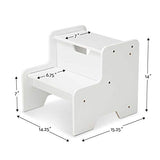 Melissa & Doug Step Stool - White