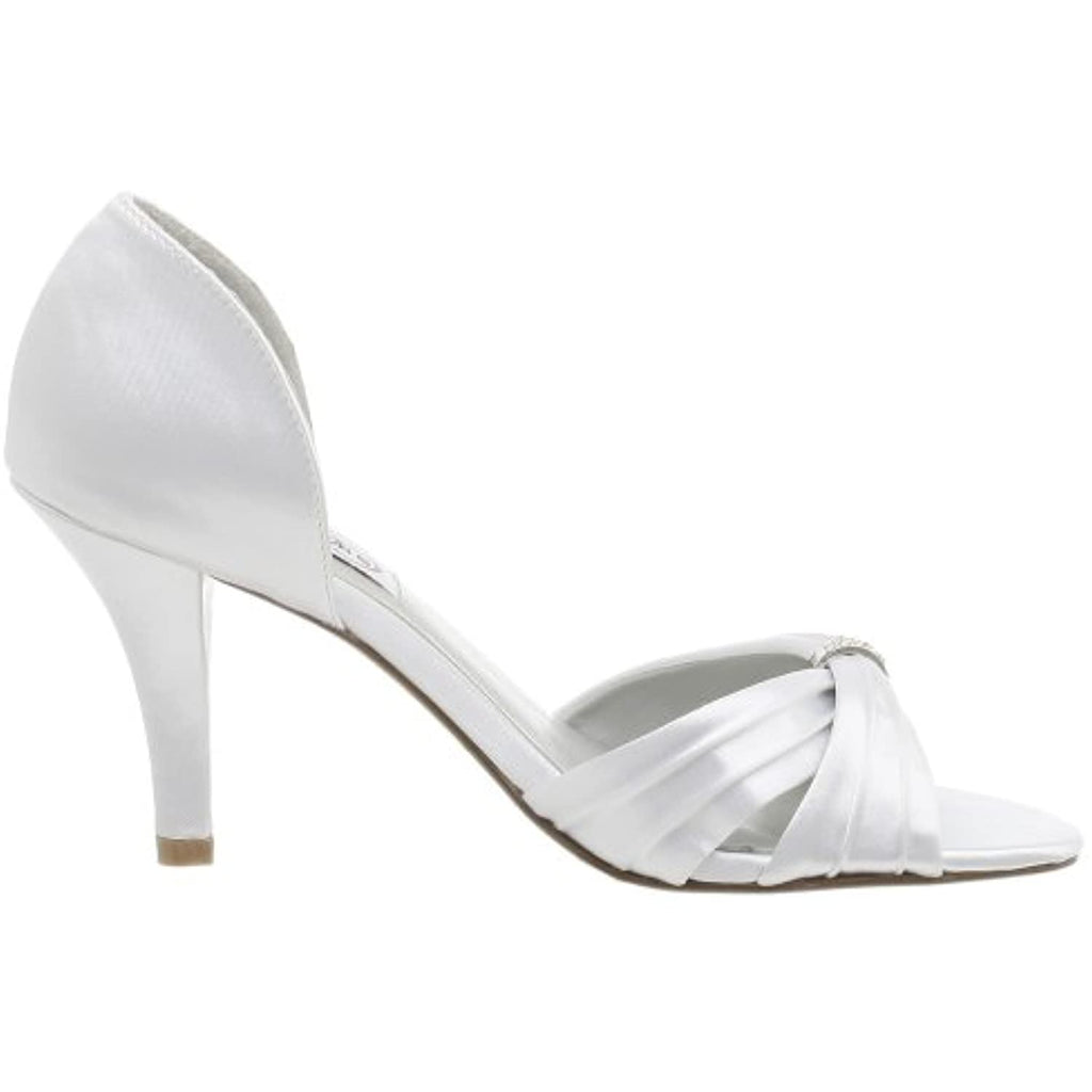 Dyeables Women's Daisy Dyeable Pump,White,5 M