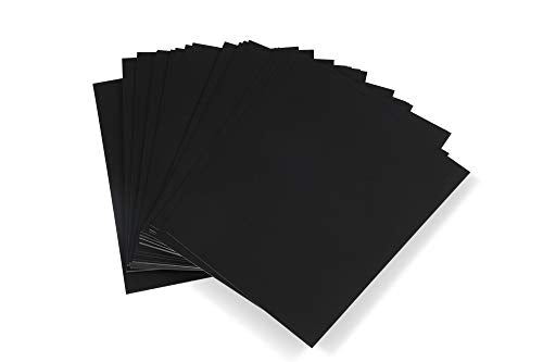 Melissa & Doug Scratch Art Scratchboard - 50-Pack, Shimmering Silver on Black Background