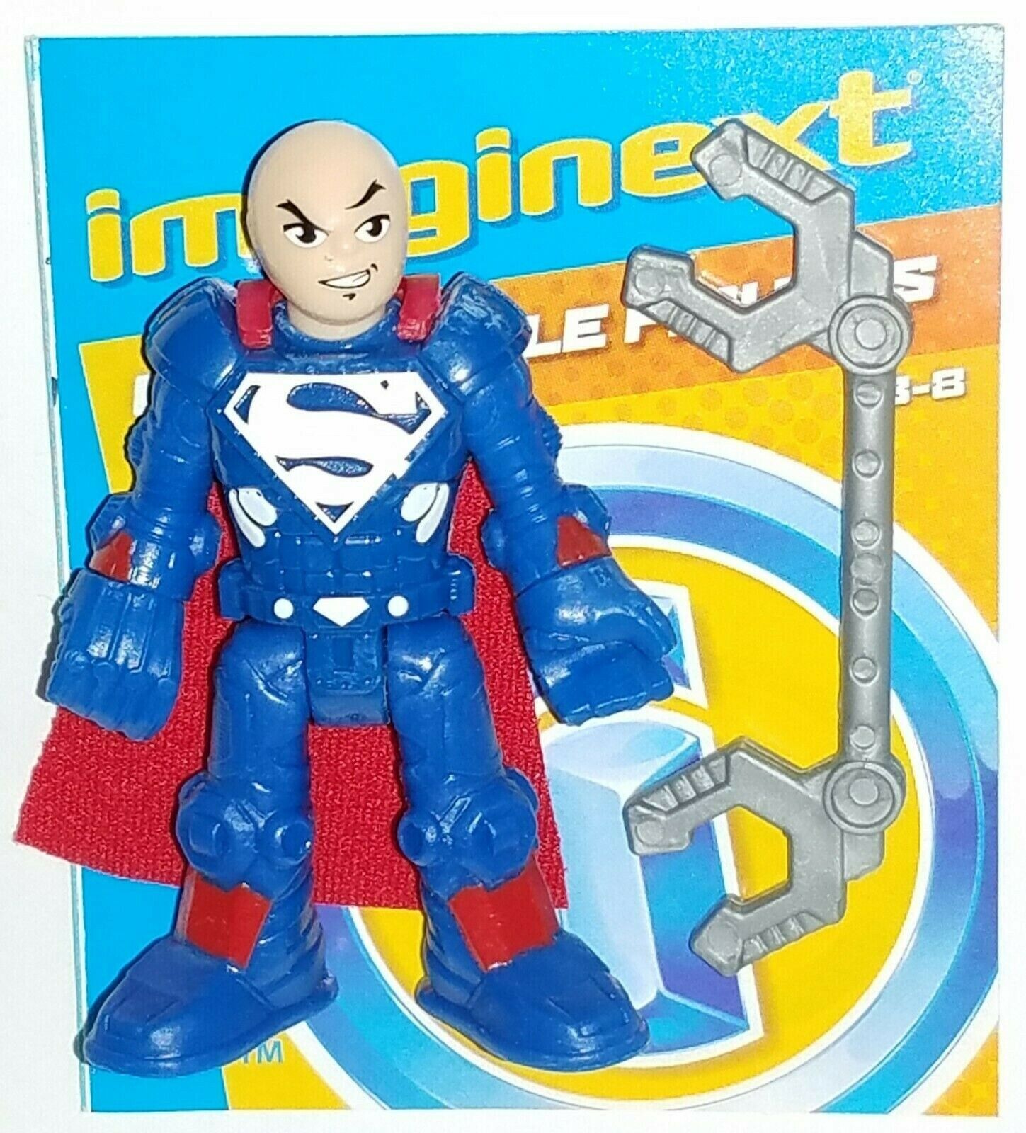 DC LEX LUTHOR (Superman suit) Imaginext SuperFriends Blind Bag Series 6 new open