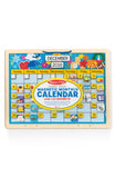 Melissa & Doug Monthly Magnetic Calendar With 133 Magnets and 2 Fabric-Hinged Dry-Erase Boards