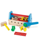 Melissa & Doug Take-Along Tool Kit Wooden Construction Toy (24pc)