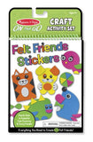 Melissa & Doug On-the-Go Craft Set - Felt Friends Stickers
