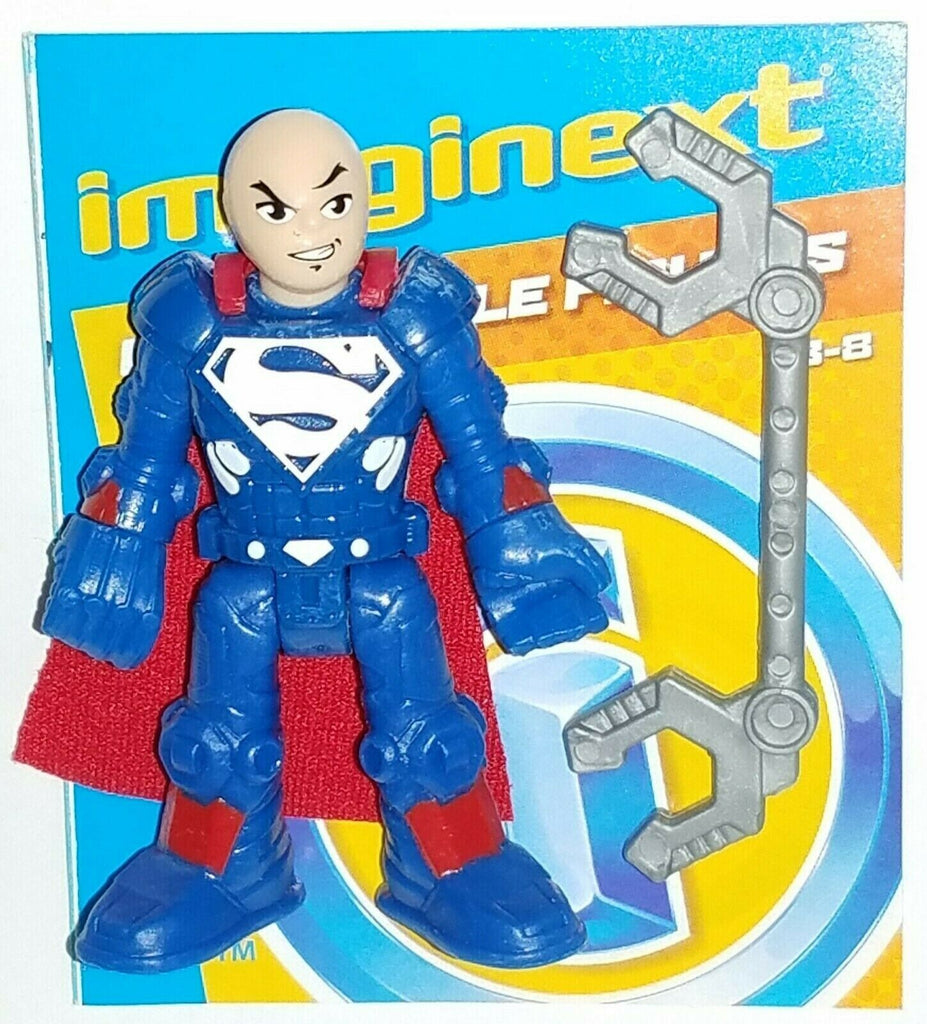 DC LEX LUTHOR (Superman suit) Imaginext SuperFriends Blind Bag Series 6 new open