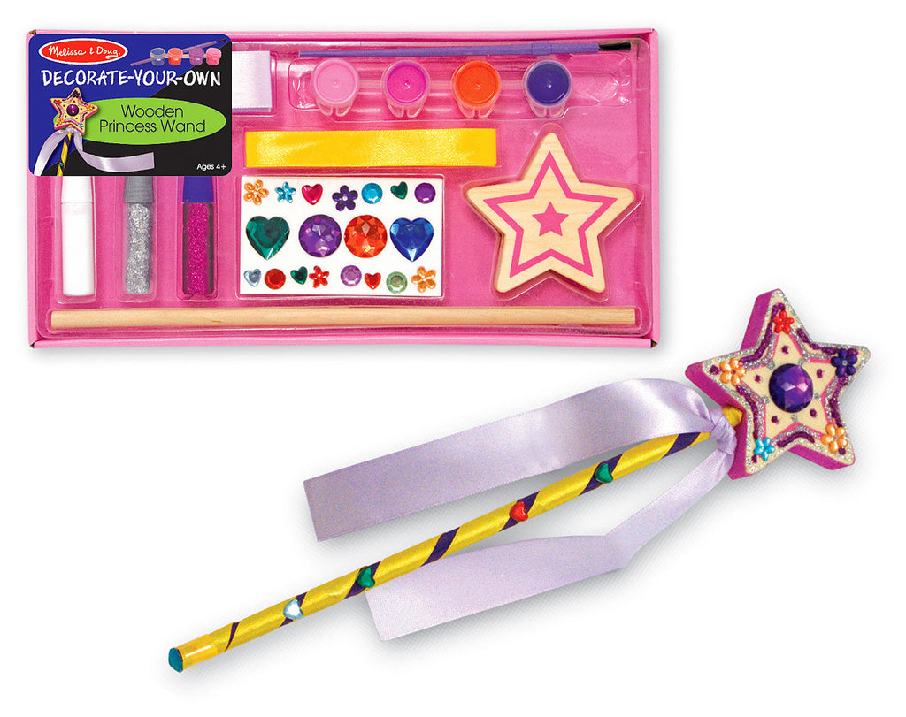 Melissa & Doug Wooden Princess Wand - DYO