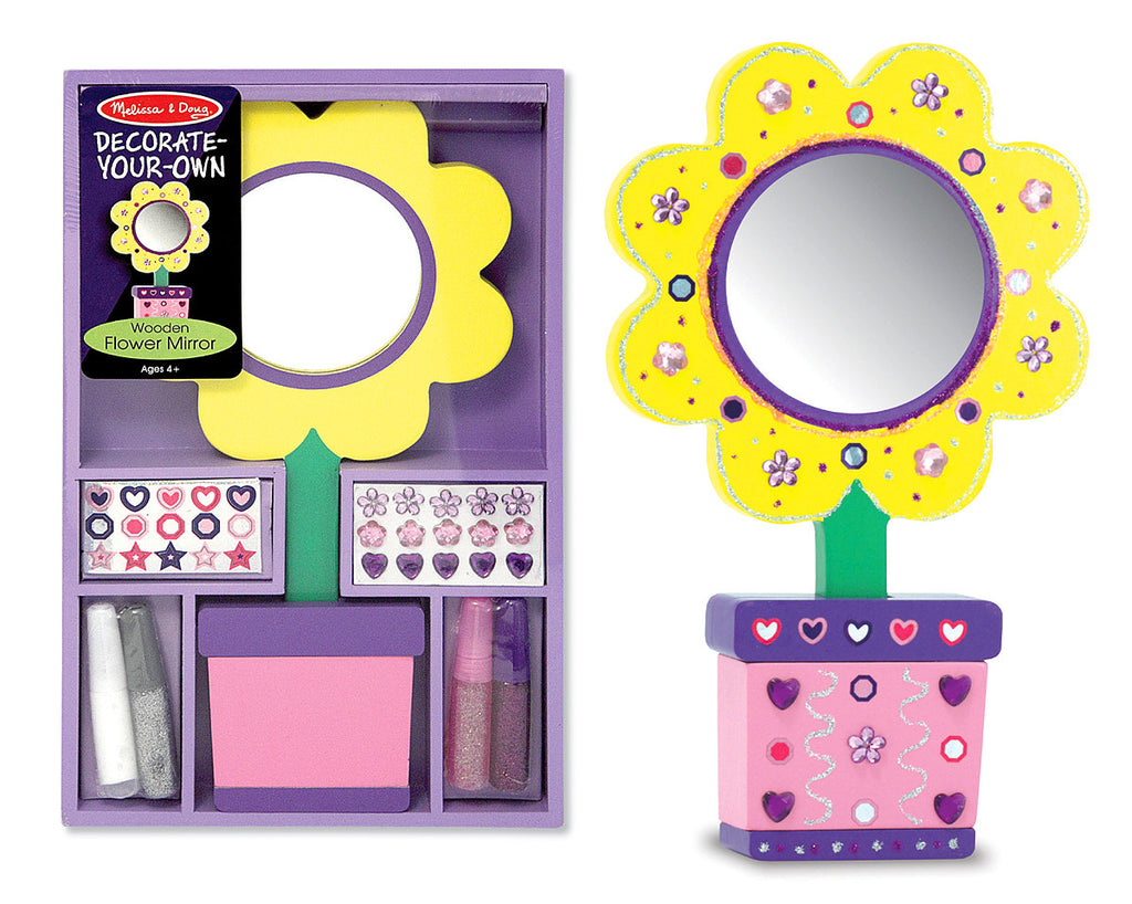 Melissa & Doug Flower Mirror - DYO