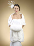 Pelted Faux Mink Stole 3358W