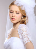 Short Sleeve Lace Bolero for Wedding or Prom - 3365BO