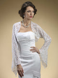 Bell Sleeve Lace Wedding Bolero -3366BO