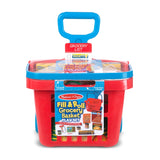 Melissa & Doug Fill & Roll Grocery Basket EA