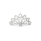 THIS PRICE IS NOT A TYPO! Rhinestone Tiara Comb with Crystal Beads 3412TC