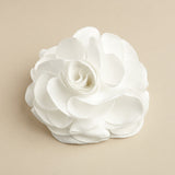 Brown Silk Flower Hair Clip or Pin 3458H