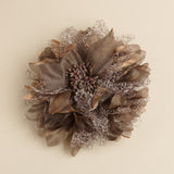 WAY BELOW OUR COST! Shimmer Hair Flower Clip or Brooch 3460H