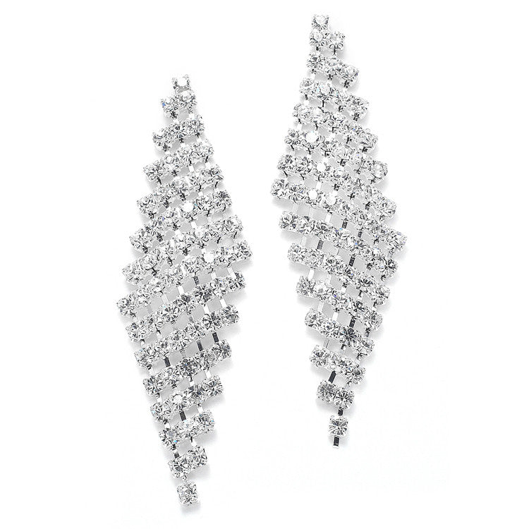 Classic Wholesale Rhinestone Earrings