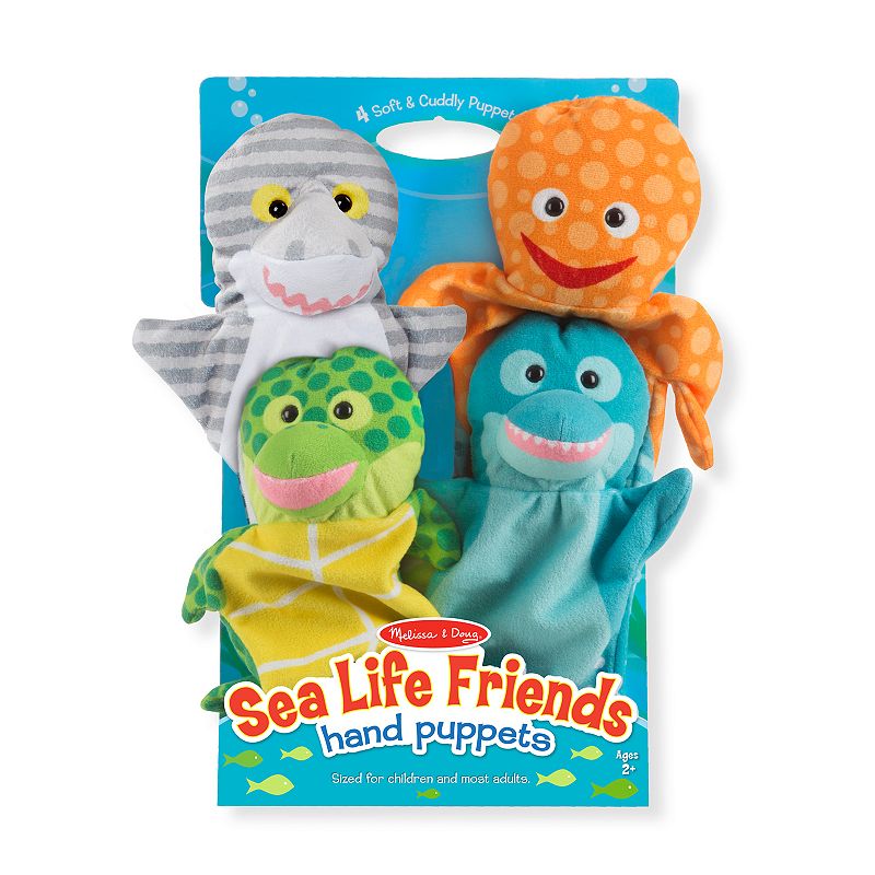 Sea Life Friends Hand Puppets