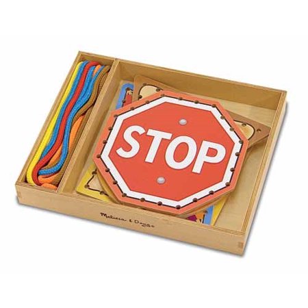 Melissa & Doug Shapes Lace and Trace Panels