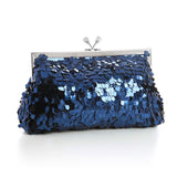 Oval Sequins Vintage Evening Bag 3546EB