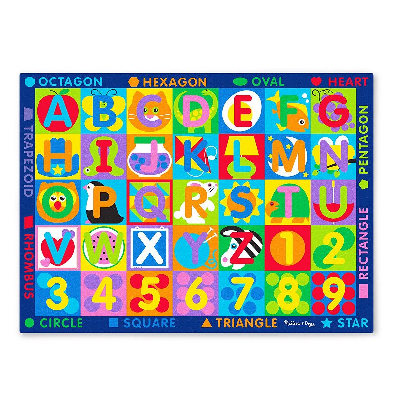 Melissa & Doug Jumbo ABC-123 Rug