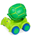 Melissa & Doug Sunny Patch Snappy Turtle Cement Mixer Construction Vehicle