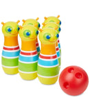 Melissa & Doug Rainbow Caterpillar Bowling Set