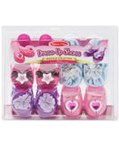 Melissa & Doug Role Play Collection - Step In Style! Dress-Up Shoes Set (4 Pairs), Size: One Size