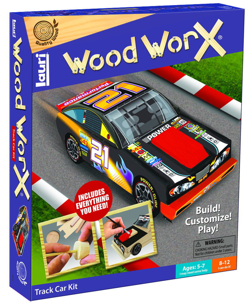 Wood WorX® Track Car Kit 3622