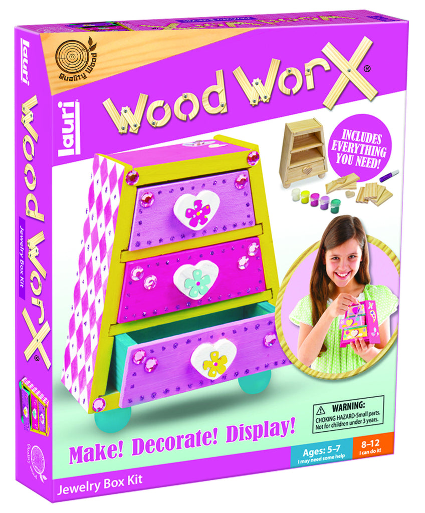 Wood WorX® Jewelry Box Kit 3627