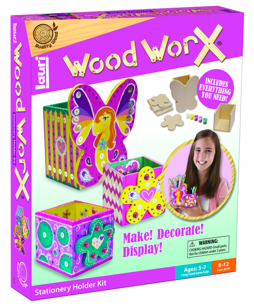 Wood WorX® Stationery Holder Kit 3628