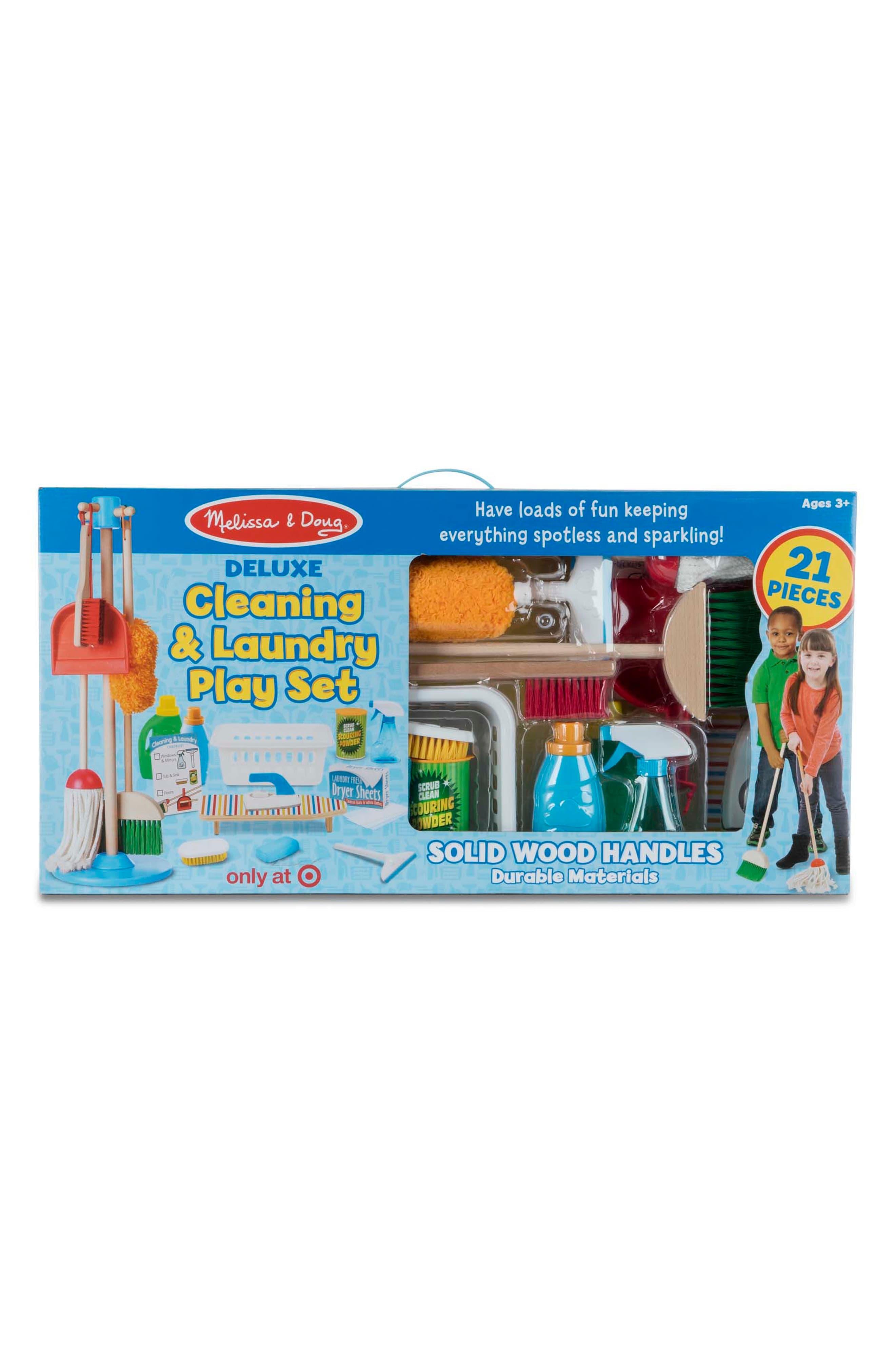 Melissa and doug 21 piece deals cleaning set