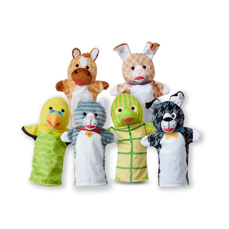 Melissa & Doug Pet Buddies Hand Puppets