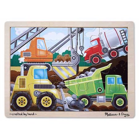 Melissa & Doug Construction Site Jigsaw (12 pc)