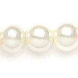 Classic 8mm Pearl Stud Wedding Earrings
