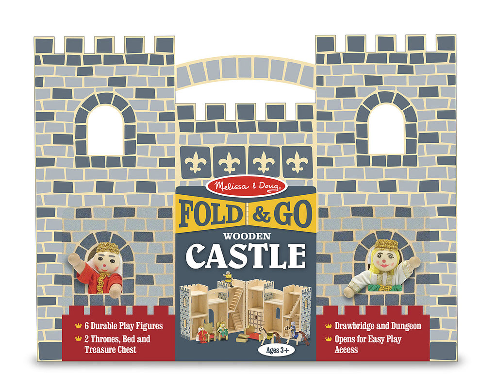 Melissa & Doug Fold & Go Castle 3702