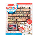 Melissa & Doug Created By Me! Letter & Number Stamps