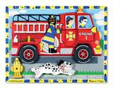 Melissa & Doug Fire Truck Chunky Puzzle 3721