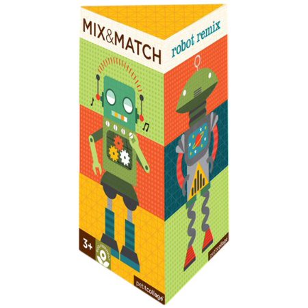 Petit Collage Mix and Match Robot Remix