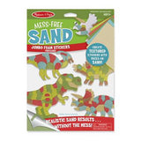 Melissa & Doug Mess-Free Sand Jumbo Foam Stickers, Dinosaurs