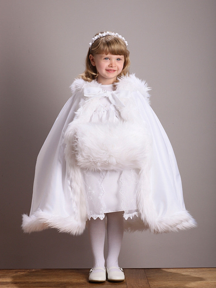 Children's Faux Angora Fur Hand Muff 3941M