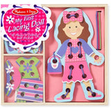 Melissa & Doug My First Lacing Doll With 16pc of Clothing and 3 Laces