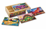 Melissa & Doug Dinosaurs Puzzles in a Box