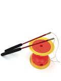 Viahart Onyx Standard Axle Diabolo Chinese Yoyo With Handsticks