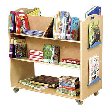 Guidecraft Classroom Furniture - School Library Cart G6412